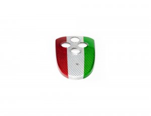 Alfa Romeo 4C Central MTA Control Cover - Carbon Fiber - Italian Theme